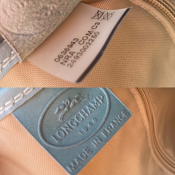 SOLD Longchamp Le Pilage Nylon and Leather Hobo Bag - Picture 13 of 13